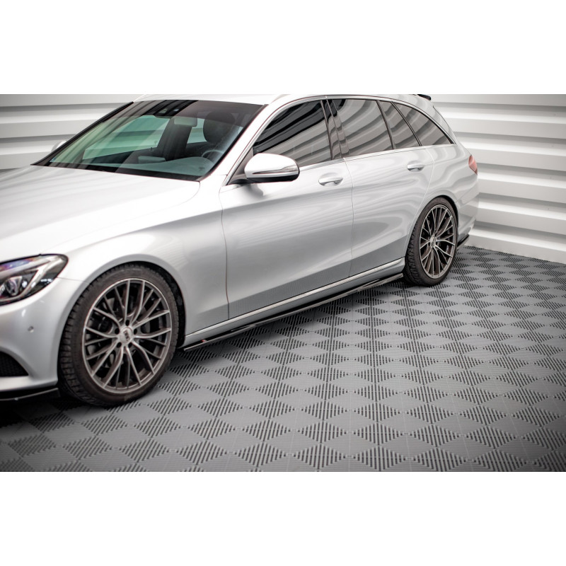 Diffusori minigonne Mercedes-Benz C W205 (Cod. M-ME-C-205-SD1G)