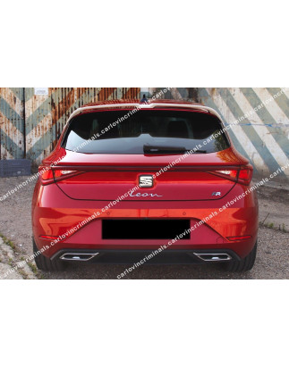 Spoiler posteriore sportivo SEAT Leon 4 (KL) dal 2020 (Cod. C-C-L-CSP0095)
