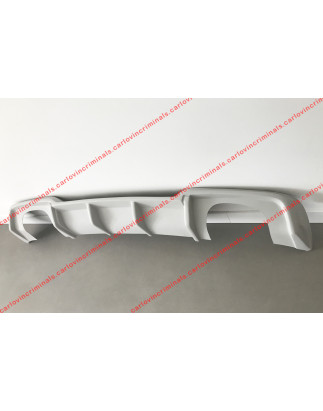 Diffusore paraurti Audi A3 8V S-Line per scarico quad - restyling 2016-2020 (Cod. C-C-L-CSP0116)