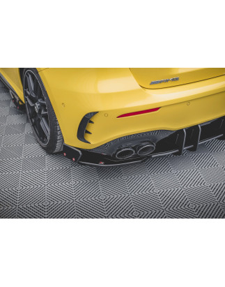 Splitters posteriori laterali V.2 + Flaps Mercedes-AMG A 45 S Aero Pack W177 (Cod. M-ME-A-177-45-RSD