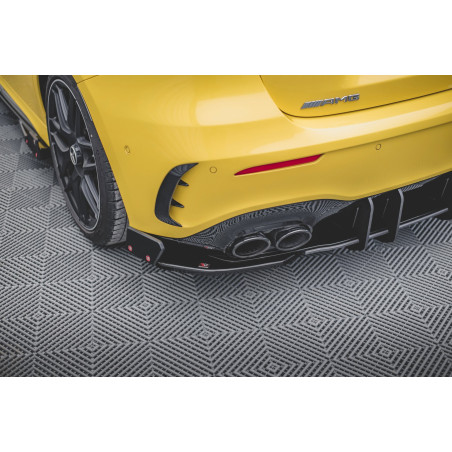 Splitters posteriori laterali V.2 + Flaps Mercedes-AMG A 45 S Aero Pack W177 (Cod. M-ME-A-177-45-RSD