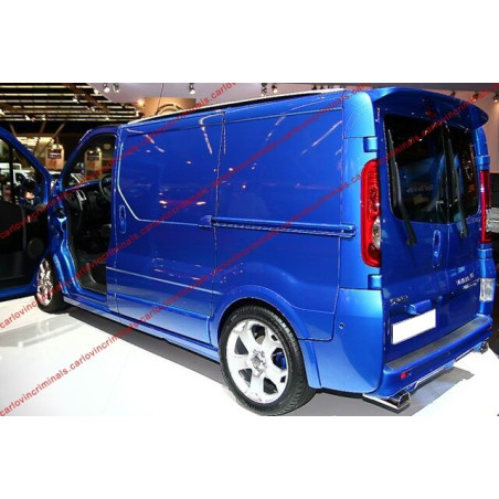 Spoiler posteriore porte a battente Vauxhall Vivaro / Renault Trafic (Cod. C-C-L-CSP0131)