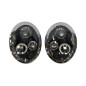 Fari Anteriori Angel Eyes Mini R50 / R52 / R53 '01/'05 Black (Cod. E-FAMI004)
