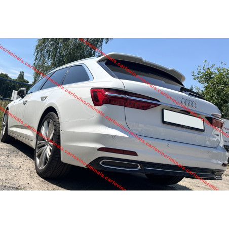 Spoiler posteriore Audi A6 C8 Avant stile RS (2018-2024) (Cod. C-C-L-CSP0133)