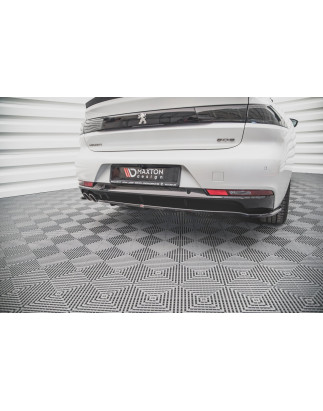 Splitter posteriore (con barre verticali) Peugeot 508 Diesel Mk2 (Cod. M-PE-508-2-GTLINE-RD1G+RSD1G)