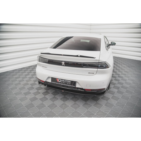 Splitter posteriore (con barre verticali) Peugeot 508 Diesel Mk2 (Cod. M-PE-508-2-GTLINE-RD1G+RSD1G)