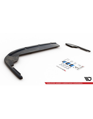 Splitter posteriore (con barre verticali) Peugeot 508 Diesel Mk2 (Cod. M-PE-508-2-GTLINE-RD1G+RSD1G)