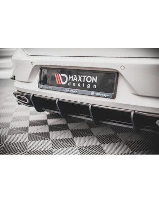 DIFFUSORE POSTERIORE street pro Volkswagen Golf R-Line Mk 7 Facelift (Cod. M-VWGO7FRLINECNC-RS1B)