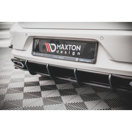 DIFFUSORE POSTERIORE street pro Volkswagen Golf R-Line Mk 7 Facelift (Cod. M-VWGO7FRLINECNC-RS1B)