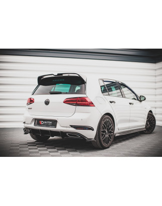 DIFFUSORE POSTERIORE street pro Volkswagen Golf R-Line Mk 7 Facelift (Cod. M-VWGO7FRLINECNC-RS1B)