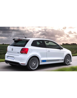 Spoiler posteriore Volkswagen Polo MK5 6R dal 2009 stile Polo R WRC (Cod. C-C-L-CSP0148)