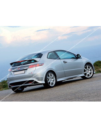 Spoiler bagagliaio Honda Civic VIII (2006-2011) stile Type R (Cod. C-C-L-CSP0150)