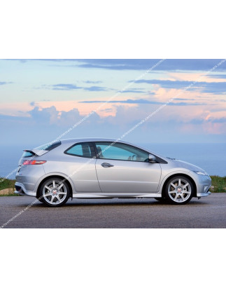 Spoiler bagagliaio Honda Civic VIII (2006-2011) stile Type R (Cod. C-C-L-CSP0150)