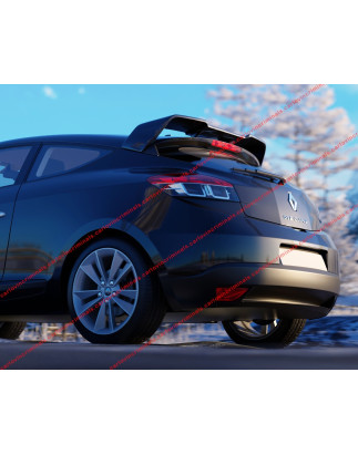 Spoiler posteriore Renault Megane MK3 Coupé stile RS Cup per modello standard (Cod. C-C-L-CSP0155)