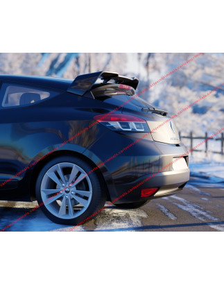 Spoiler posteriore Renault Megane MK3 Coupé stile RS Cup per modello standard (Cod. C-C-L-CSP0155)