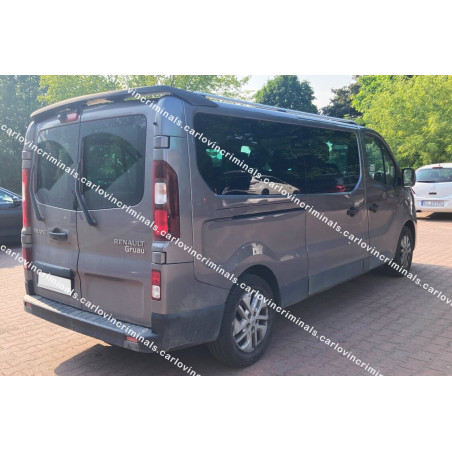 Spoiler posteriore porte a battente Opel Vivaro / Renault Trafic dal 2014 (Cod. C-C-L-CSP0163)