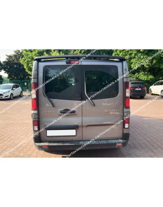 Spoiler posteriore porte a battente Opel Vivaro / Renault Trafic dal 2014 (Cod. C-C-L-CSP0163)