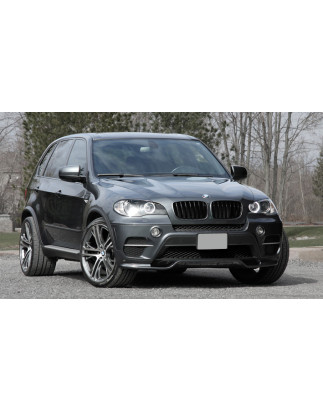 Splitter / sottoparaurti anteriore BMW X5 E70 LCI (Cod. C-C-L-CSP0165)
