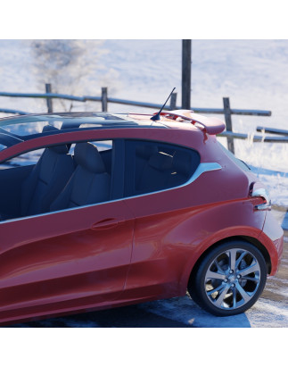 Spoiler posteriore sportivo Peugeot 208 2012-2019 (Cod. C-C-L-CSP0167)