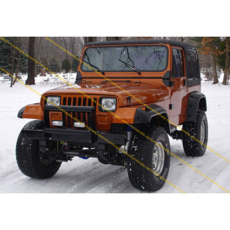 Estensioni passaruota Jeep Wrangler YJ 6 Pollici / estensioni passaruota (Cod. C-C-L-CSP0174)