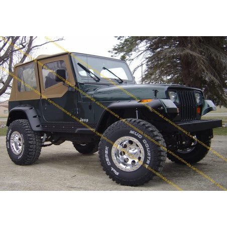 Estensioni passaruota Jeep Wrangler YJ 6 Pollici / estensioni passaruota (Cod. C-C-L-CSP0174)