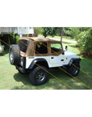 Estensioni passaruota Jeep Wrangler YJ 6 Pollici / estensioni passaruota (Cod. C-C-L-CSP0174)