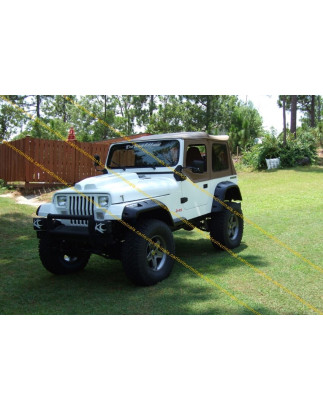 Estensioni passaruota Jeep Wrangler YJ 6 Pollici / estensioni passaruota (Cod. C-C-L-CSP0174)