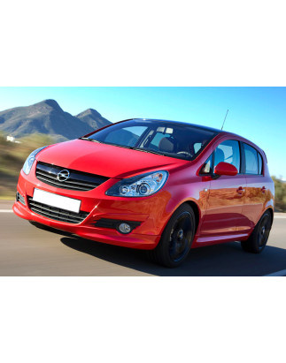 Minigonne laterali Vauxhall Corsa D 5 porte stile OPC / VXR (Cod. C-C-L-CSP0177)