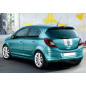 Minigonne laterali Vauxhall Corsa D 5 porte stile OPC / VXR (Cod. C-C-L-CSP0177)