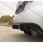 Diffusore posteriore Audi A5 Coupé restyling 2012-2016 per paraurti standard (non compatibile con v