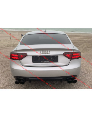 Diffusore posteriore Audi A5 Coupé restyling 2012-2016 per paraurti standard (non compatibile con v
