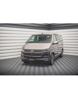 SPLITTER ANTERIORE V.1 Volkswagen T6.1  (Cod. M-VW-T6F-FD1G)