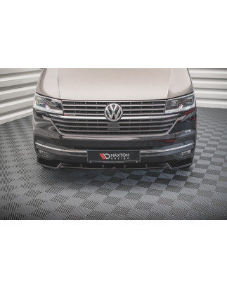 SPLITTER ANTERIORE V.1 Volkswagen T6.1  (Cod. M-VW-T6F-FD1G)