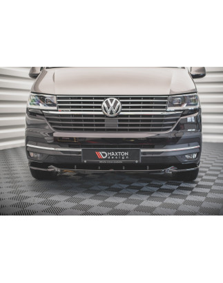 SPLITTER ANTERIORE V.2 Volkswagen T6.1  (Cod. M-VW-T6F-FD2G)
