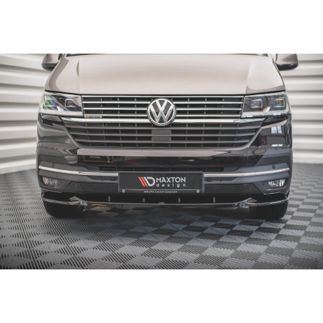 SPLITTER ANTERIORE V.2 Volkswagen T6.1  (Cod. M-VW-T6F-FD2G)