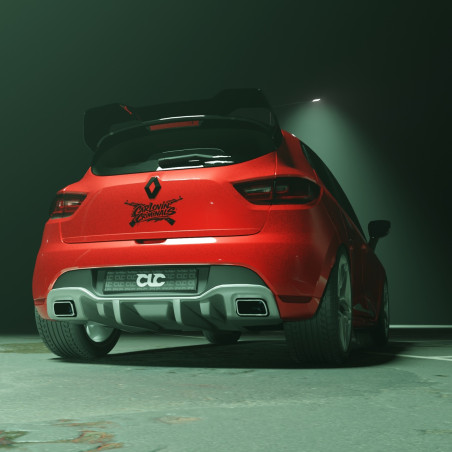 Estensioni per diffusore posteriore originale Renault Clio 4 RS (Cod. C-C-L-CSP0196)