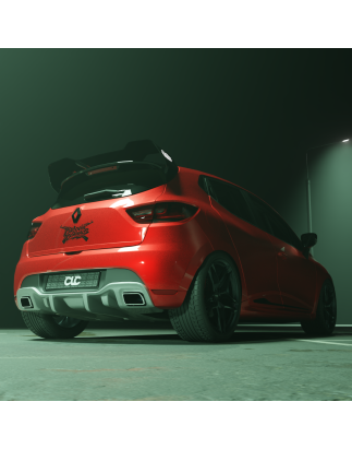 Estensioni per diffusore posteriore originale Renault Clio 4 RS (Cod. C-C-L-CSP0196)