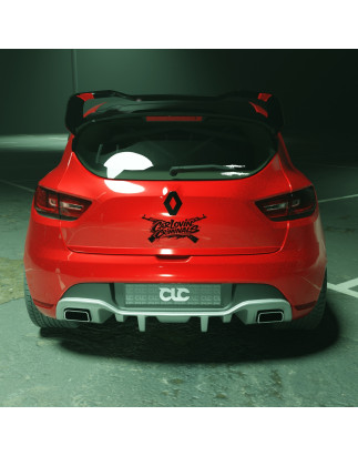 Estensioni per diffusore posteriore originale Renault Clio 4 RS (Cod. C-C-L-CSP0196)