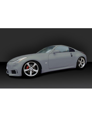 Minigonne laterali compatibili con Nissan 350Z 350 Z (2002-2008) (Cod. C-C-L-CSP0197)