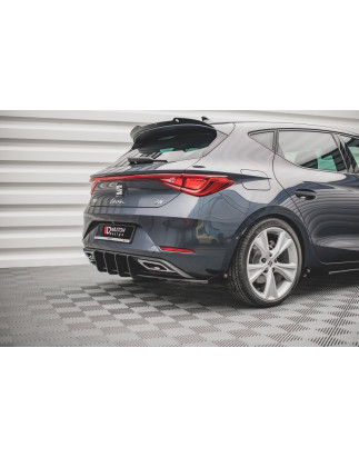 Street Pro Sottoparaurti posteriore + Flaps Seat Leon FR  Mk4 (Cod. M-SELE4FRCNC-RS1B+RSF1G)