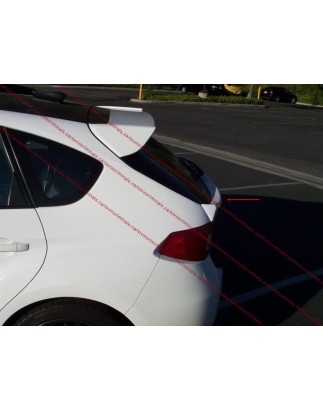 Spoiler posteriore centrale per Subaru Impreza WRX GR GH (2008-2011) (Cod. C-C-L-CSP0206)