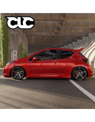 Spoiler posteriore Peugeot 207 stile WRC (2006-2012) (Cod. C-C-L-CSP0210)