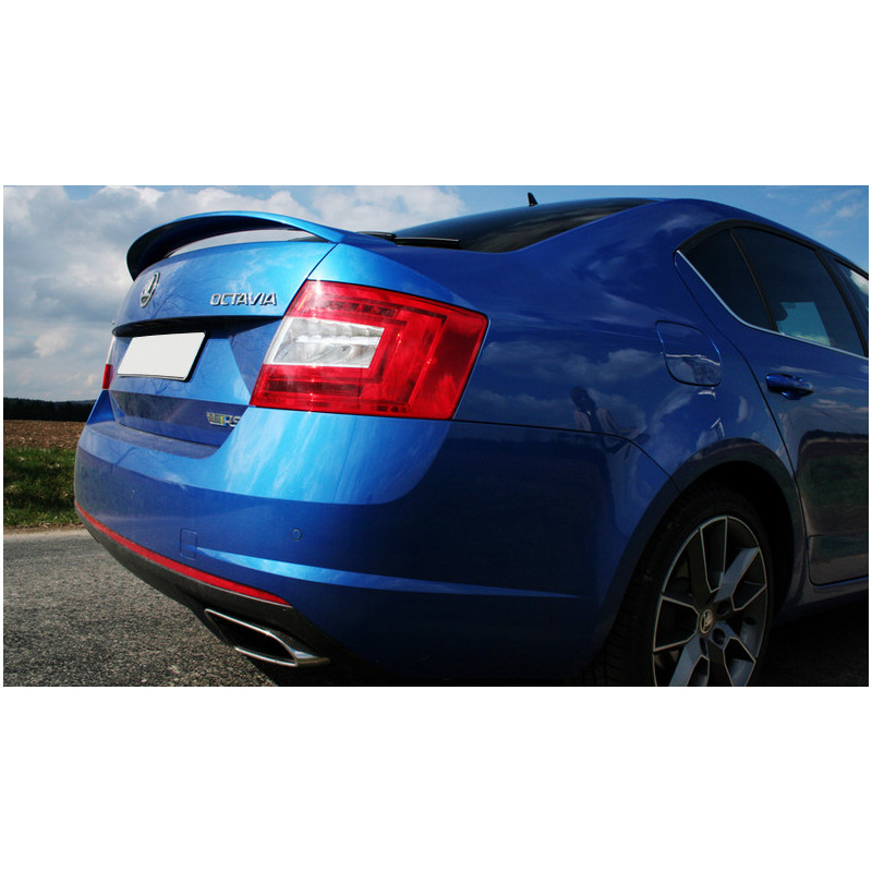 Spoiler posteriore Skoda Octavia 3 stile RS (5E, 2013-2020) (Cod. C-C-L-CSP0217)