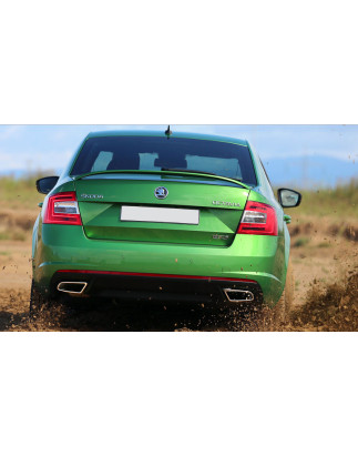 Spoiler posteriore Skoda Octavia 3 stile RS (5E, 2013-2020) (Cod. C-C-L-CSP0217)