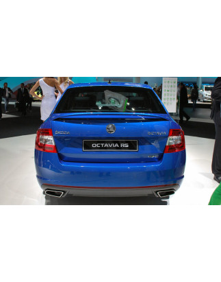 Spoiler posteriore Skoda Octavia 3 stile RS (5E, 2013-2020) (Cod. C-C-L-CSP0217)