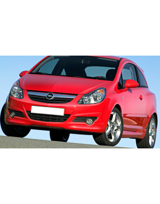 Minigonne laterali Opel Corsa D 3 porte stile OPC (Cod. C-C-L-CSP0222)