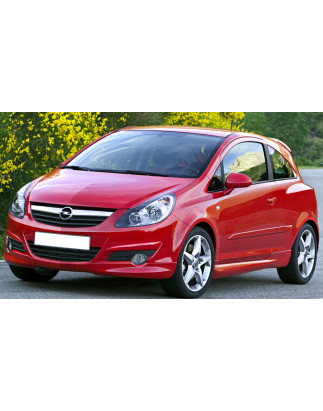 Minigonne laterali Opel Corsa D 3 porte stile OPC (Cod. C-C-L-CSP0222)