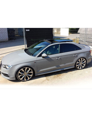 Minigonne laterali Audi A3 8V berlina stile S3 dal 2013 (Cod. C-C-L-CSP0255)
