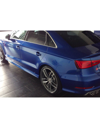 Minigonne laterali Audi A3 8V berlina stile S3 dal 2013 (Cod. C-C-L-CSP0255)