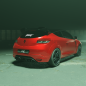 Diffusore posteriore Renault Megane 3 RS sottoparaurti (2010-2016) (Cod. C-C-L-CSP0261)